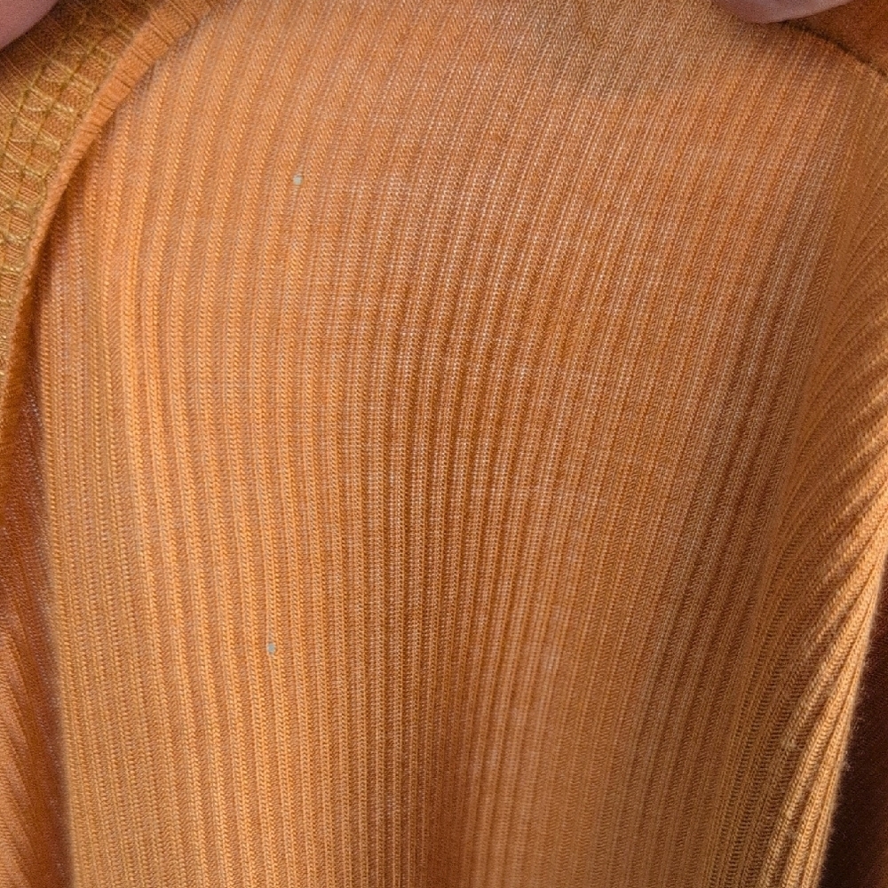 Umgee β Long Cardigan Pumpkin Orange Large - Picture 9 of 9